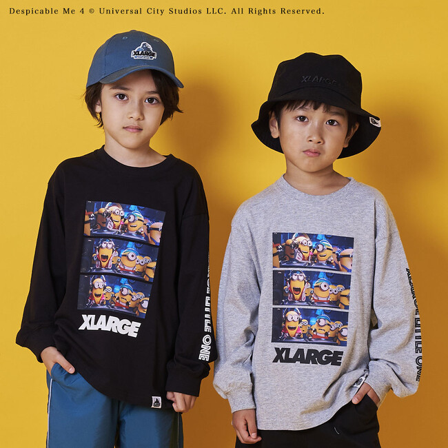 映画最新作『怪盗グルーのミニオン超変身』の公開を記念してXLARGE KIDSのハチャメチャなスペシャルアイテムが、2024年7月27日(土)から発売中！