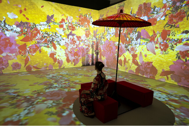 一旗プロデュース「動き出す浮世絵展 MILANO」の公式記録映像“麗”を公開。美しい色使いで圧倒する桜の世界、繊細に表現された美人画の世界を巡る。