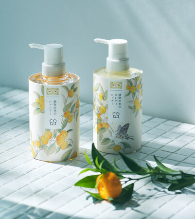 中川政七商店×uka コラボレーション。7月31日(水)に 「植物由来のシャンプー、コンディショナー」が発売