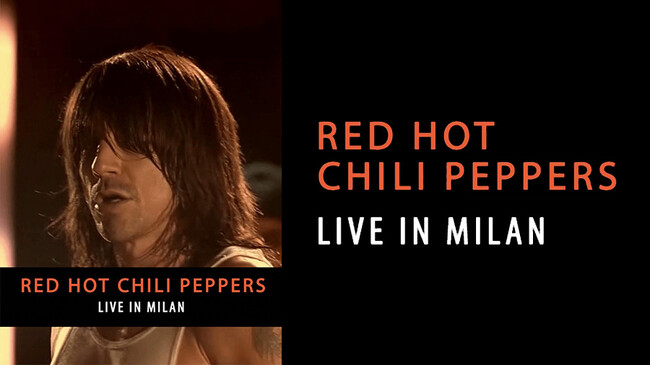 世界的ロックバンド・RED HOT CHILI PEPPERSの熱演がカラオケルームで蘇る！2006年公演『Live In Milan』のライヴ映像を、JOYSOUND「みるハコ」で無料配信！