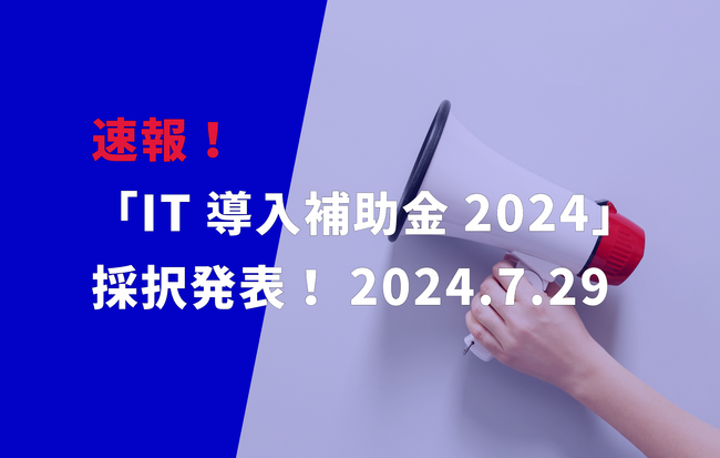リアリゼイション、「IT導入補助金2024」の採択結果をコラムにて公開