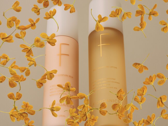 【F ORGANICS(エッフェオーガニック)】ディープモイスチャー ローション＆ミルクが秋の訪れを告げる“オスマンサスの香り”で登場！【8月23日(金)数量限定発売】