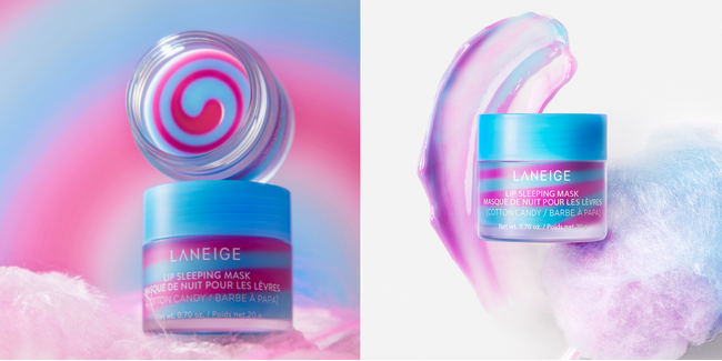 [LANEIGE]甘い夢に誘う、リップスリーピングマスク限定フレーバー“コットンキャンディ”を8/30に数量限定発売