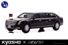 RAI'S×KYOSHO 1/43 キャデラック ワン THE BEAST 2019 アメリカ大統領専用車 (アメリカ国内仕様)