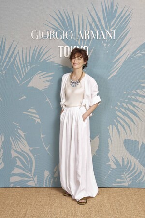 【ジョルジオ アルマーニ】「MARE POP UP STORE OMOTESANDO HILLS」に米倉涼子、[Alexandros] 川上洋平はじめ豪華ゲストが登場