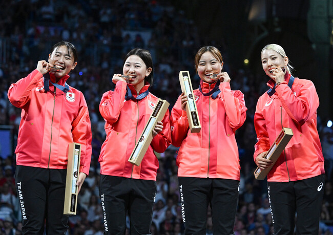 【2024 パリオリンピック_フェンシング】史上初！女子サーブル団体で銅メダル獲得！