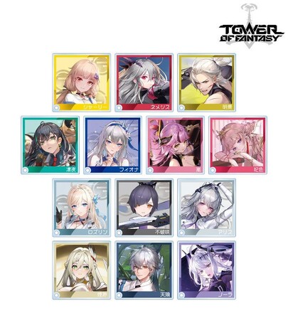 『Tower of Fantasy（幻塔）』のトレーディングアクリルスタンドパネル、トレーディングアクリルネームプレートなどの受注を開始！アニメ・漫画のオリジナルグッズを販売する「AMNIBUS」にて