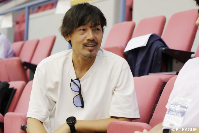一般社団法人 日本フットサルトップリーグ 松井大輔 理事長がJFA 第11回全日本U-18フットサル選手権大会を視察【Ｆリーグ・女子Ｆリーグ2024-2025】今こそ最高のフットサルを
