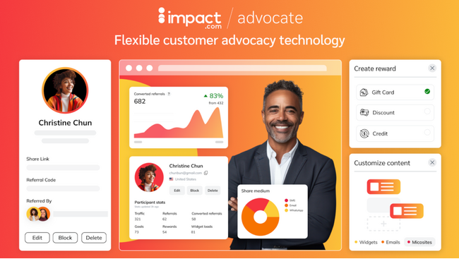 impact.com - 顧客紹介プログラムに利用可能なリファラルソリューション「Advocate（アドボケイト）」を発表、ブランドの新規顧客開拓をサポート