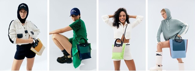 ロンシャンの時代を超えたアイコンと地球環境への配慮がひとつになったライン、「Cabas Longchamp Re-Play（カバ ロンシャン リプレイ）」が2024年8月6日（火）新登場