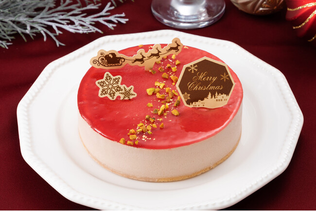 『2024年クリスマスラズベリーショコラ』ご予約受付スタート！とろけるくちどけの5層の甘酸っぱい味わいで、大人で上品なクリスマスを