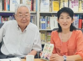 現在83歳の畑村洋太郎先生(左)は、大武美保子(右)の東京大学在学中の恩師でもある