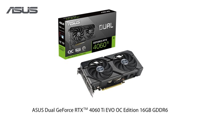 ASUSのDual EVOシリーズよりNVIDIA(R) GeForce RTX(TM) 4060 Ti搭載のビデオカード「DUAL-RTX4060TI-O16G-EVO」を発表