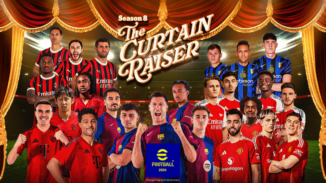『eFootball(TM) 2024』でシーズン8「The Curtain Raiser」がスタート！