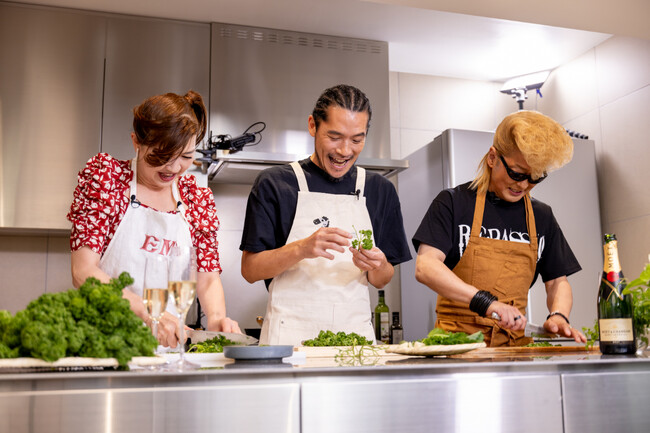 ヒップホップアーティストZeebraと料理家杉山絵美のYoutube動画連載「GOOD FOOD SUNDAY（グッドフードサンデー）」がスタート!