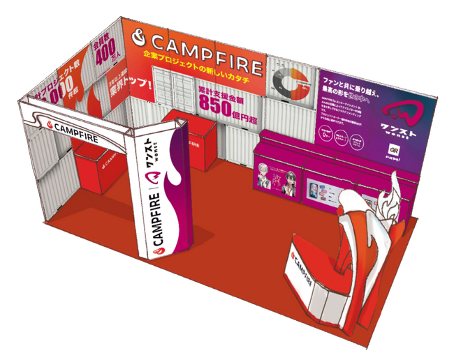 アニメ・漫画・ゲームの創作活動をクラウドファンディングで広げる。CAMPFIRE、「コミックマーケット104」に初出展