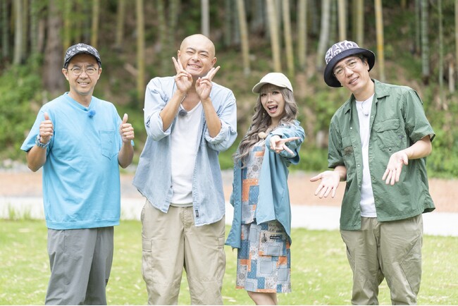 「おぎやはぎのハピキャン」自分達で作れるモノは自分で作る！ゼロイチキャンプ　８月１５日（木）から６週にわたり放送