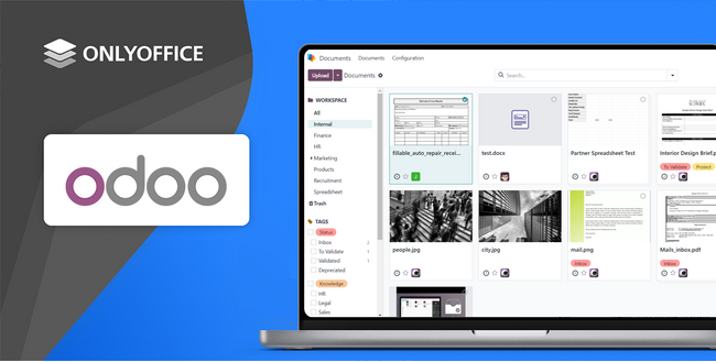 ONLYOFFICEを使用してOdooでビジネス文書を扱う方法