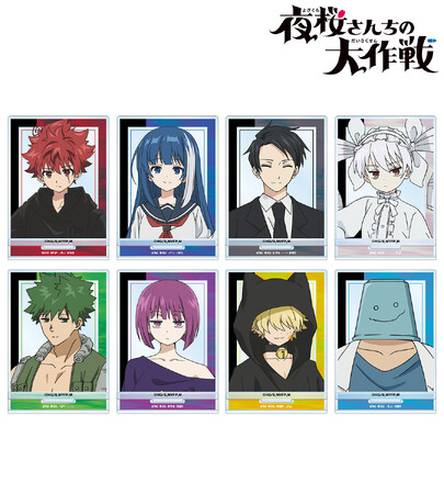 TVアニメ『夜桜さんちの大作戦』のトレーディングアクリルスタンド、トレーディングアクリルカードなどの受注を開始！！アニメ・漫画のオリジナルグッズを販売する「AMNIBUS」にて