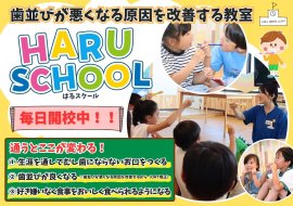 歯並びが悪くなる原因を改善する教室HARUスクール 歯並びが悪くなる原因を改善する教室HARUスクール