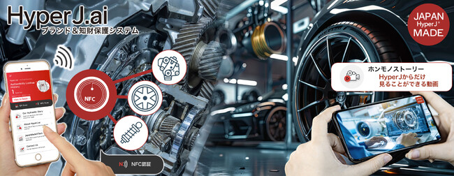 リーガルテックグループJAPAN MADE社、自動車部品の偽造防止：ブランド＆知財保護プラットフォーム製品「HyperJ.ai」で安全性を確保