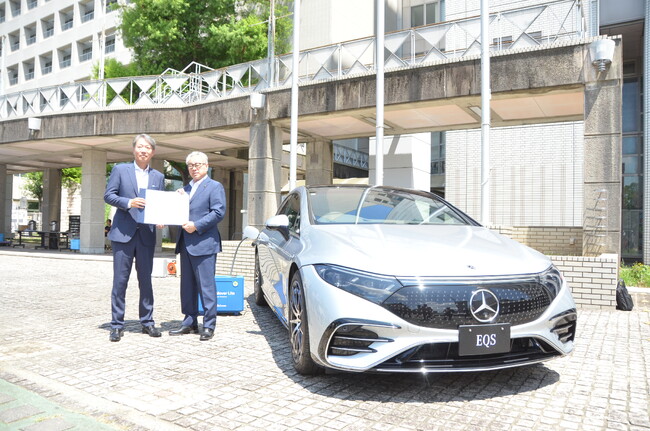 電気自動車を非常用電源に！愛知県豊橋市とメルセデス・ベンツ日本が災害時の電力供給で協定