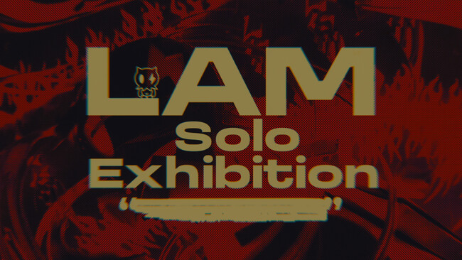 人気イラストレーターLAMの個展が東京・大阪の2都市で開催決定!