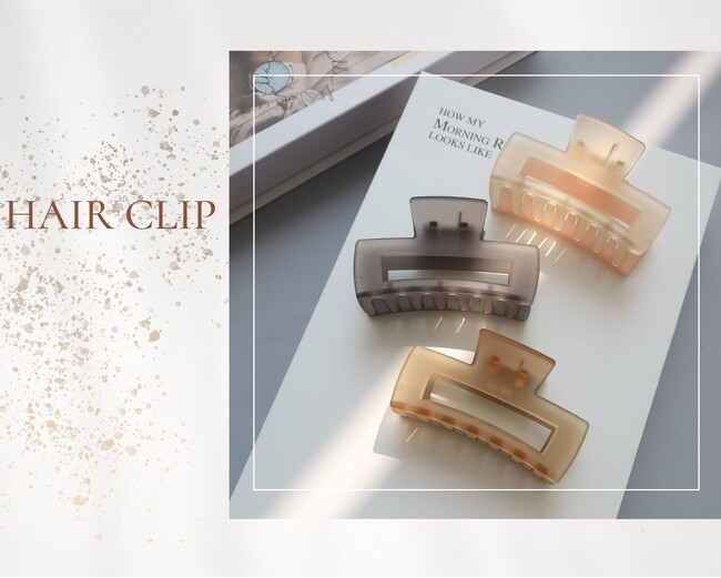 まとめ髪に大活躍する『バンスクリップ』が8/15(木)入荷しました。ハイクオリティなアクセサリーやファッション雑貨をプチプライスで販売しております。