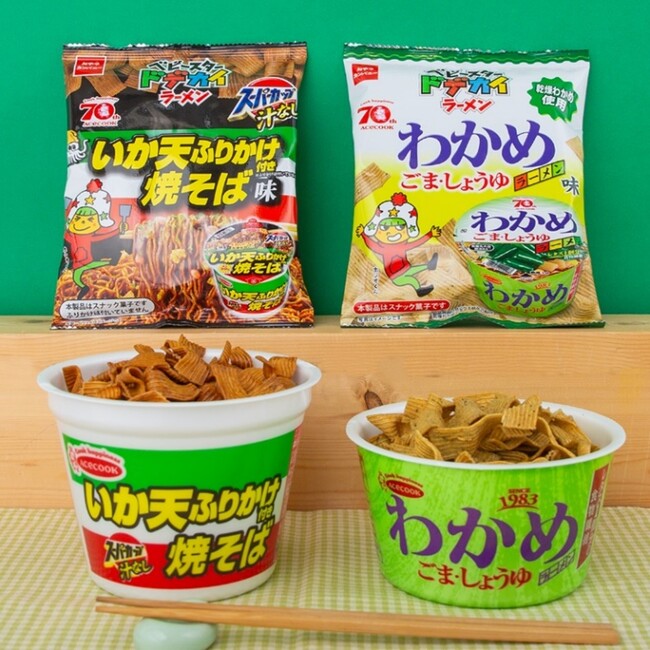 麺同士の強力コラボ！エースコック × ベビースター登場