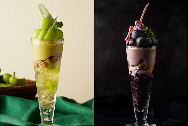 【グランドニッコー東京 台場】「Color Parfait ～Green, Purple～」提供期間：2024年9月1日（日）～10月31日（木）