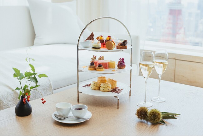 【東京エディション虎ノ門】秋の味覚をふんだんに使った「Autumn EDITION Afternoon Tea」を2024年9月18日より提供
