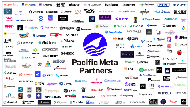 Pacific Meta、日本のWeb3プロジェクトの海外展開を支援する紹介プラットフォーム「Pacific Meta Partners」をリリース。