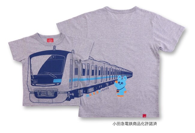 小田急電鉄のマスコットキャラクター『もころん』とOJICOのコラボレーションTシャツが登場！
