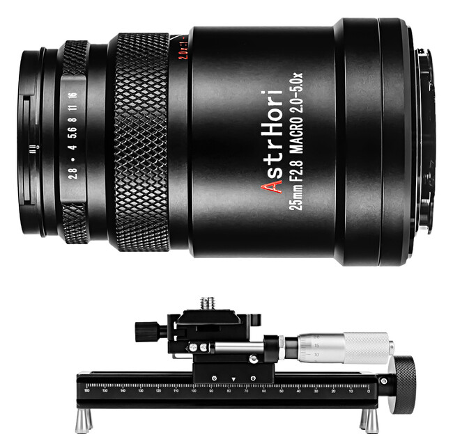 AstrHori アストロリのセット商品「25mm F2.8 M E Rail 」を2024年8月20日(火)に新発売