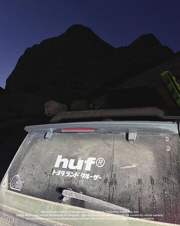HUF X LAND CRUISER 発売スタート！
