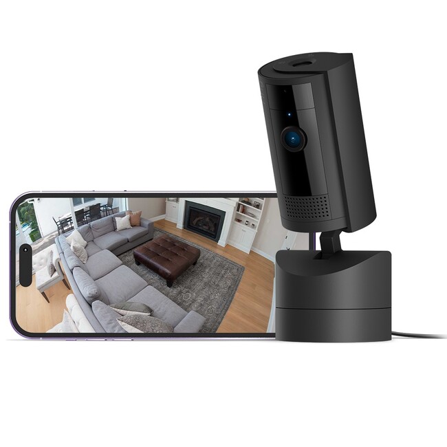 Amazon、屋内用セキュリティカメラ「Ring 首振り機能付きインドアカム」を日本で新発売