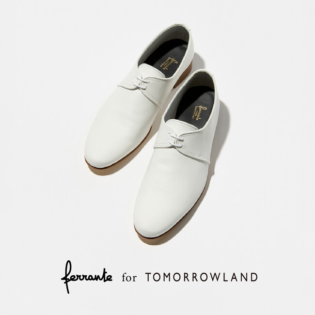 トゥモローランド下記店舗にて、イタリアの老舗シューメーカー〈FERRANTE〉との別注レザーシューズ〈FERRANTE for TOMORROWLAND〉を発売。