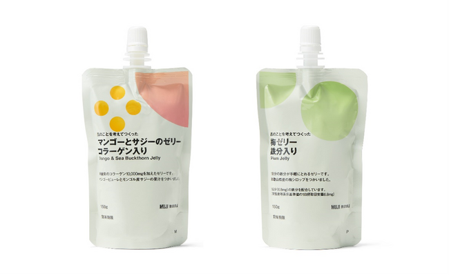 無印良品 肌のことを考えてつくったゼリーにコラーゲンと鉄分の2種を追加