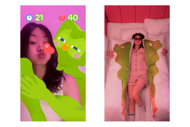 SNSで話題の緑のフクロウ、デュオとひと夏だけの特別な恋を・・・。期間限定ARフィルターが登場　マッチョデュオの等身大抱き枕が当たる！！
