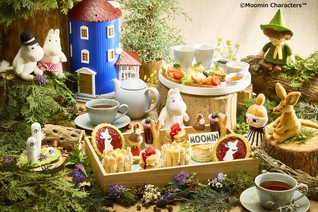【コートヤード・バイ・マリオット名古屋】ムーミンとコラボレーションしたアフタヌーンティーやケーキセット、ランチブッフェを9月1日（日）より期間限定販売