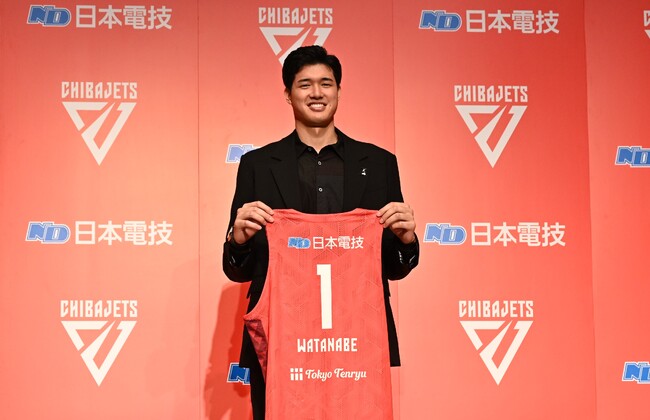 【千葉ジェッツ】渡邊雄太選手加入記者会見を開催!!