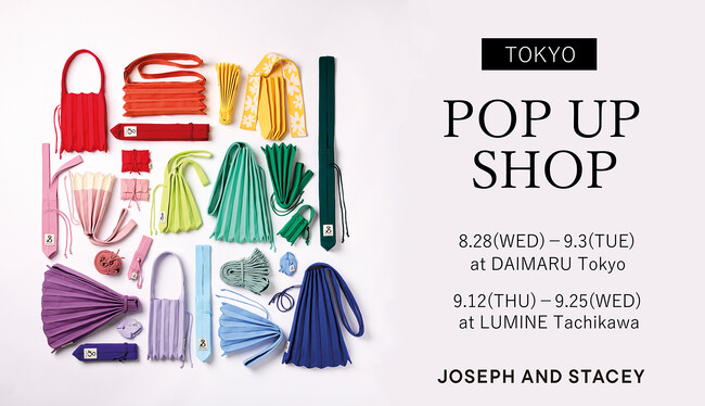 韓国の大人気ブランド「JOSEPH AND STACEY」が9月のPOPUP開催を決定