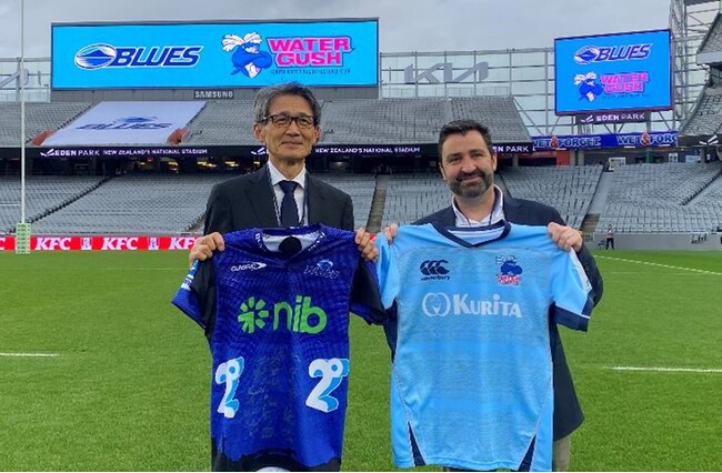 クリタウォーターガッシュ昭島がニュージーランド強豪ラグビークラブのブルーズとチーム強化・人材育成に関するパートナーシップ契約を締結