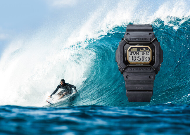 プロサーファー五十嵐カノア選手シグネチャー入り“G-SHOCK”第3弾