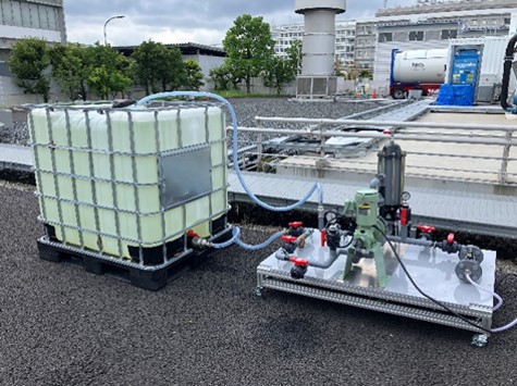 下水道施設で発生する再生水と消化ガスを活用したe-メタン製造実証を開始