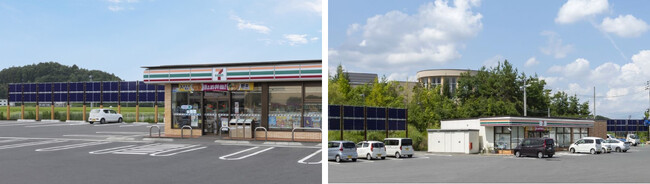 「セブン‐イレブン」店舗駐車場で垂直ソーラー発電の共同実証運用を開始