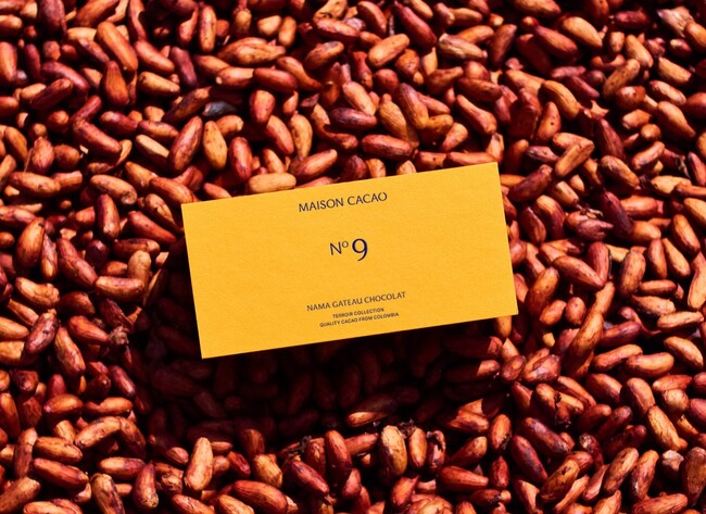 メゾンカカオの新提案【テロワール】を楽しむチョコレート。即完する月替わりの「生ガトーショコラ」、No.9は9月1日に登場 。
