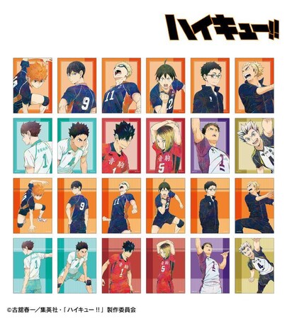 アニメ「ハイキュー!!」のトレーディング Ani-Art 第7弾 ブロマイドの受注を開始！！アニメ・漫画のオリジナルグッズを販売する「AMNIBUS」にて