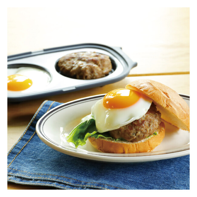 【新商品】電子レンジで目玉焼きが作れる！？小型のレンジグリルが新登場
