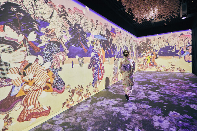 一旗プロデュース「動き出す浮世絵展 KAGOSHIMA」来場者数5万人を突破。9月1日（日）まで鹿児島県歴史・美術センター 黎明館で開催中。浮世絵の世界に没入できるデジタルアートミュージアム。